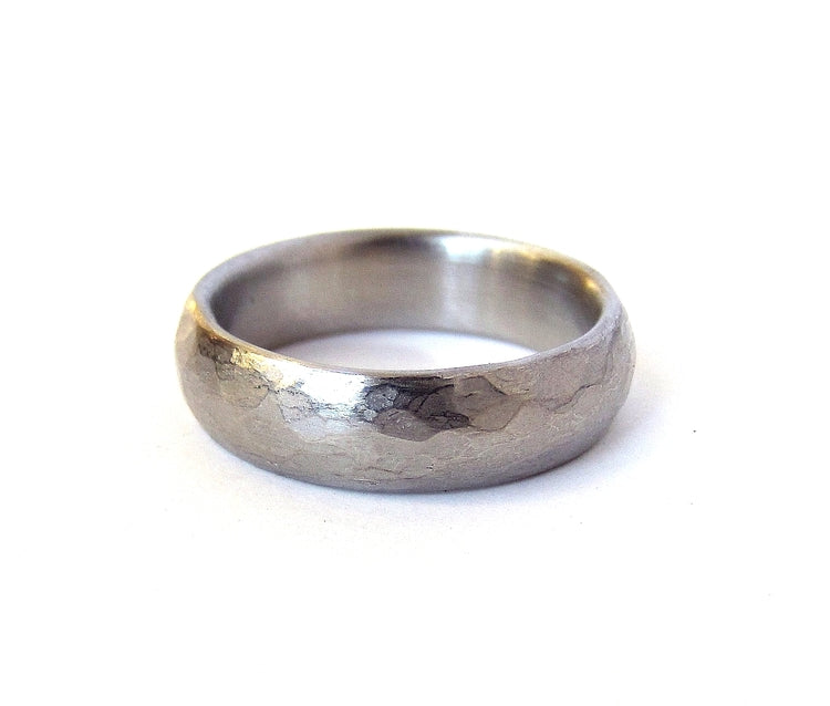 Hand Forged Wedding Band
